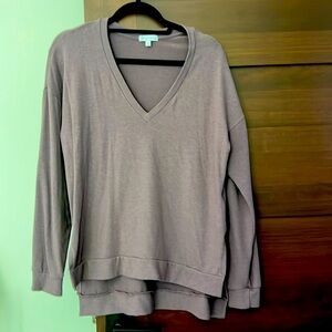 Beyond Yoga Long Weekend Lounge Pullover